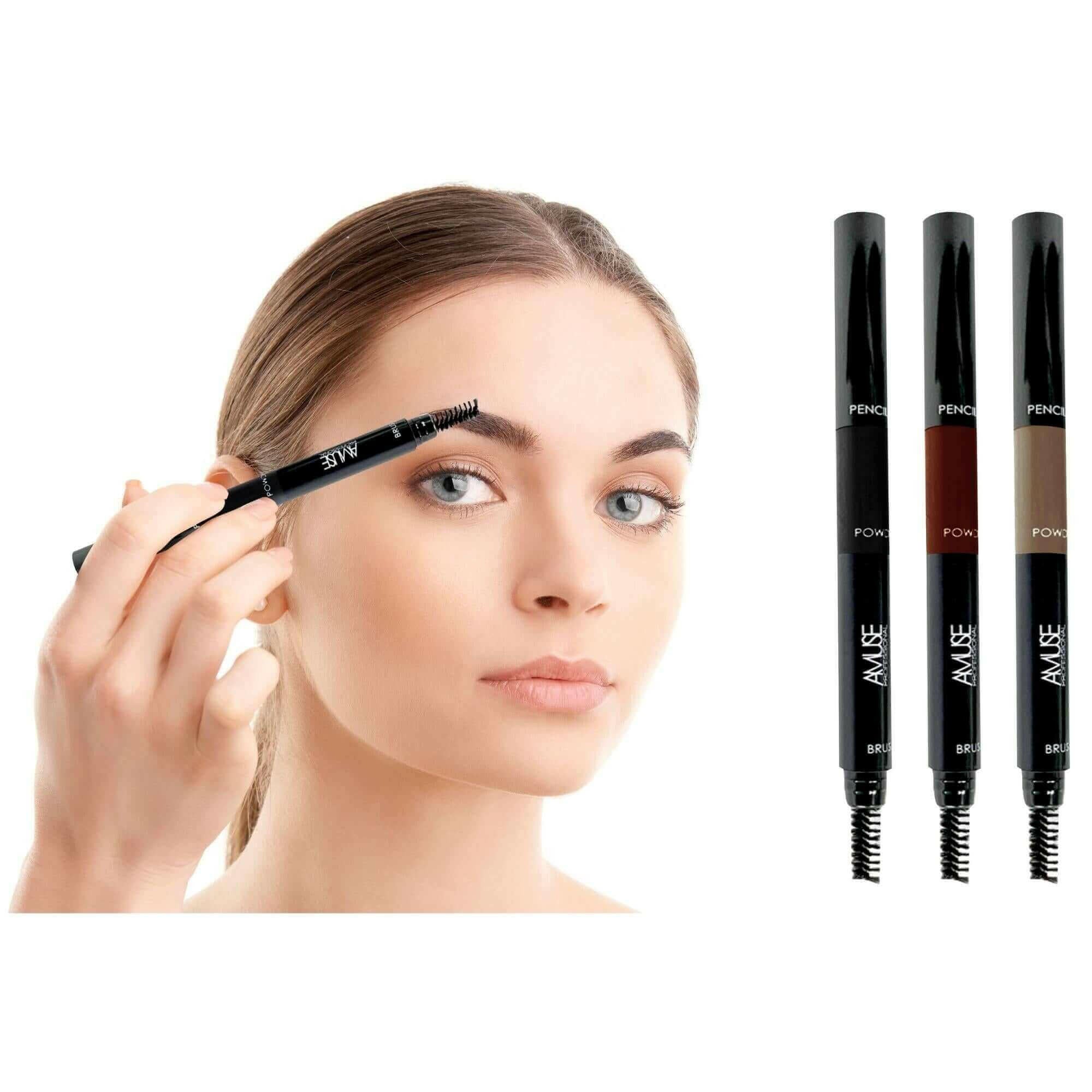 3-in-1 Eyebrow Definer Pencil (2-Pack).