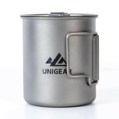 100% Titanium Camping Cup 450ml.