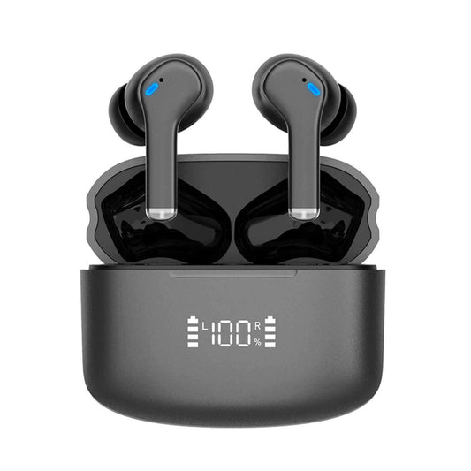 Dual Noise Cancelling True Wireless Earbuds Bluetooth Headphones.