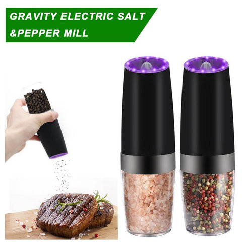 Electric Gravity Sensor Automatic Pepper Grinder Kitchen Tools