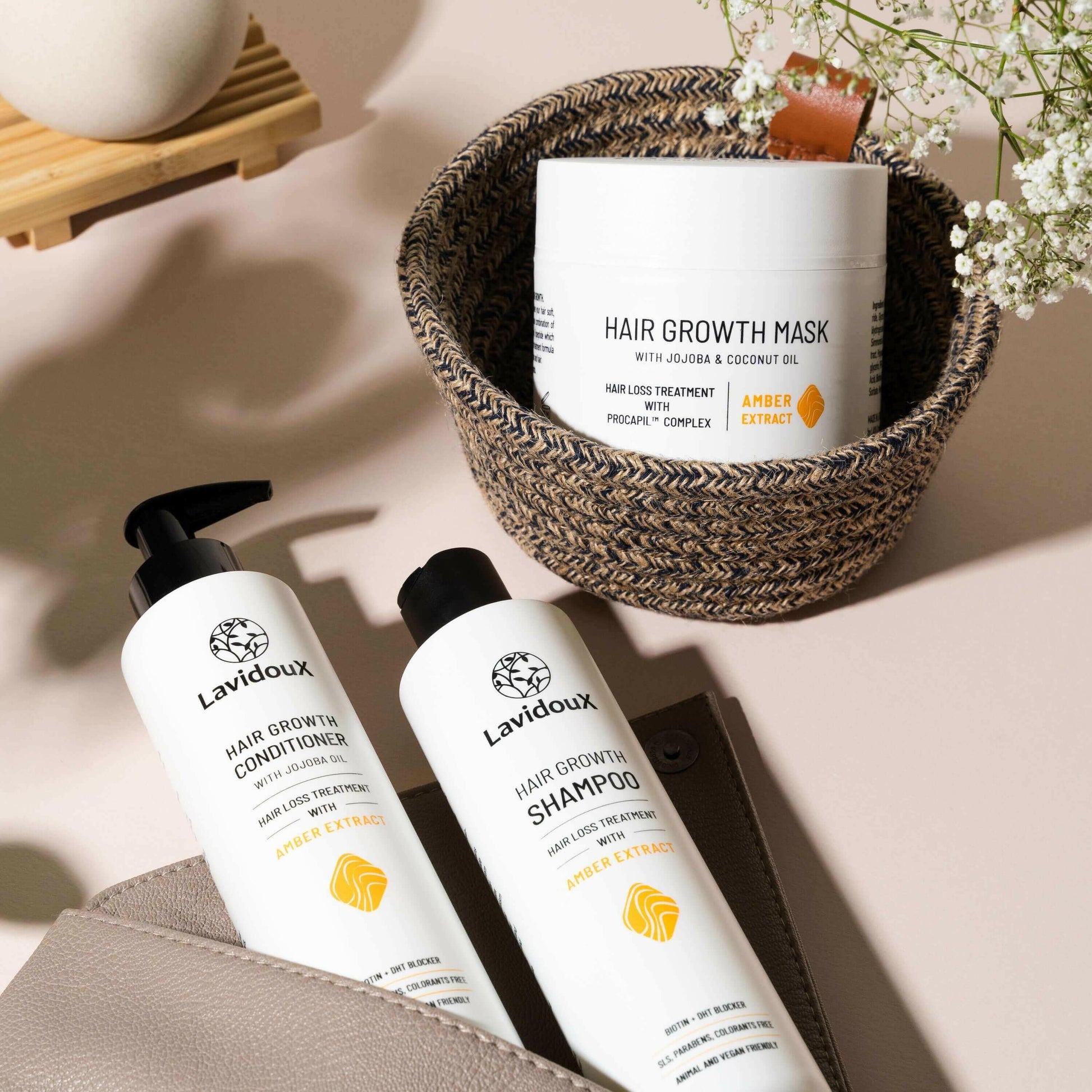 Hair Grow Shampoo & Conditioner Set.