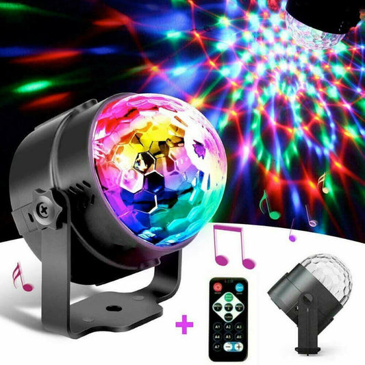 LED Party Projector Light with Sound Activation.