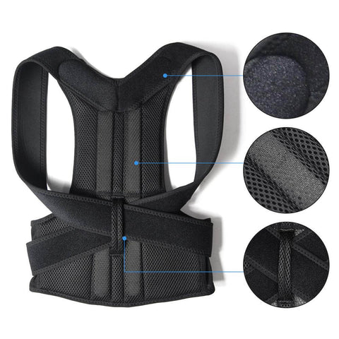 Posture Corrector Back Brace Clavicle Support Hunching Trainer