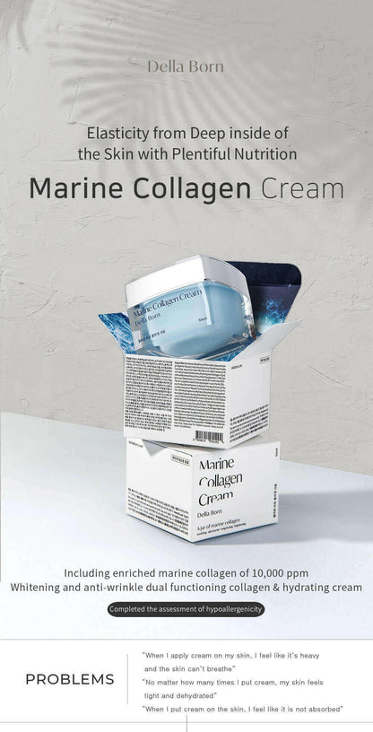 Korea Della Born Marine Collagen Cream 50ml.