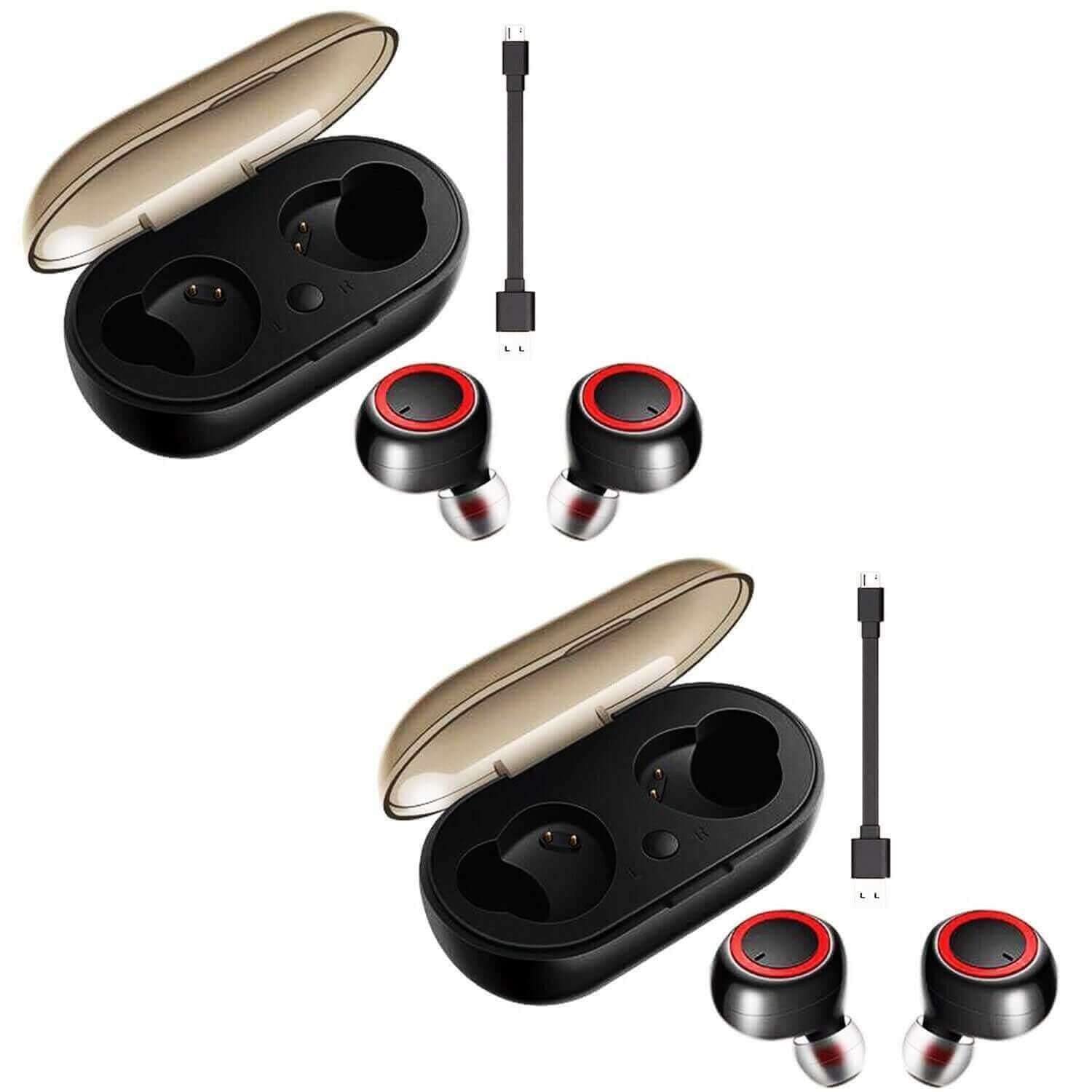 2 PACK Air pod Earphones Magnetic Waterproof Wireless Bluetooth 5.0.