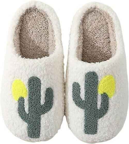 Cute Cactus Slippers.