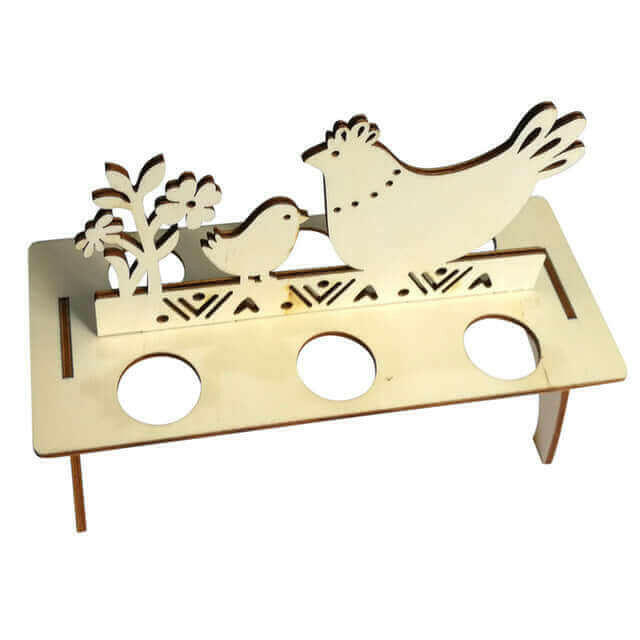 2018 Wooden Creative Easter Egg Shelves for Kids