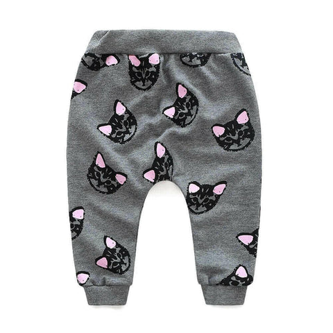 New Baby Kids Set Clothes Long Sleeve Cats.