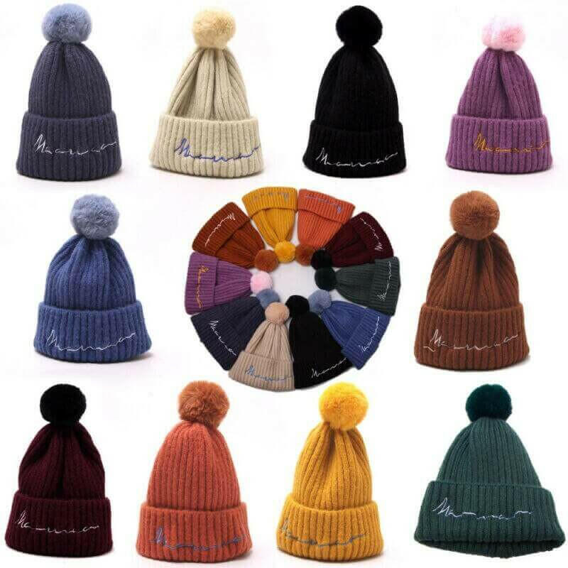 2020 New Casual Kid Winter Warm Hats Kids Children