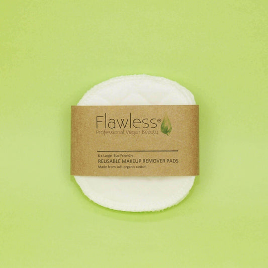 Reusable Organic Cotton Makeup Remover Pads x 6.