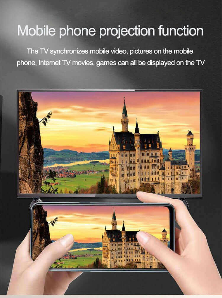 2022 32 42 50 55 Inch 4k Hd Smart Network Explosion-proof Lcd Tv New