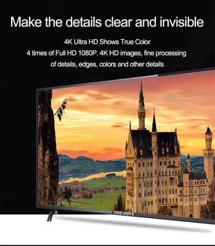 2022 32 42 50 55 Inch 4k Hd Smart Network Explosion-proof Lcd Tv New