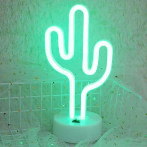 AMZER Neon LED Holiday Light with Holder, Warm Fairy Decorative Lamp.