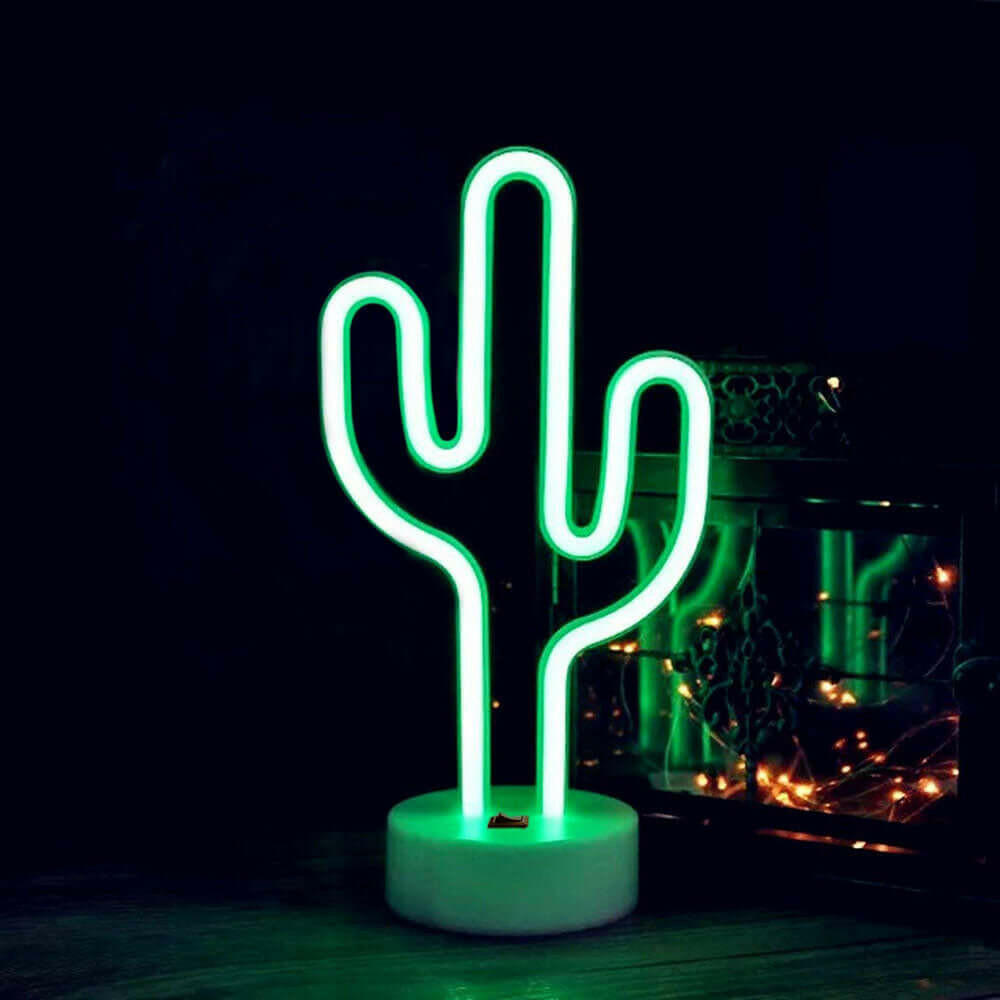 AMZER Neon LED Holiday Light with Holder, Warm Fairy Decorative Lamp.