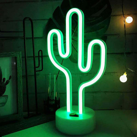 AMZER Neon LED Holiday Light with Holder, Warm Fairy Decorative Lamp.