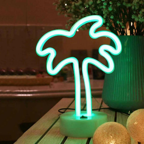 AMZER Neon LED Holiday Light with Holder, Warm Fairy Decorative Lamp.