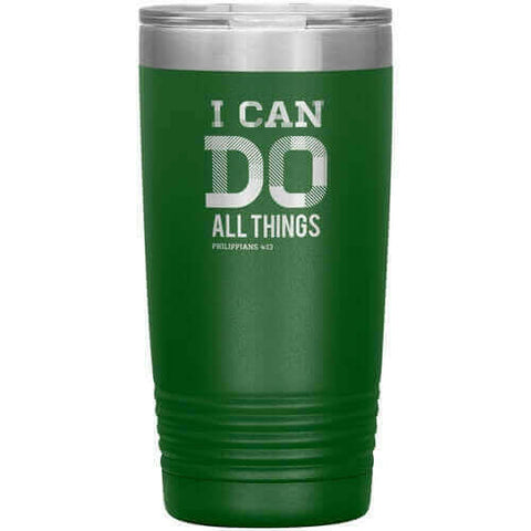 Uniquely You   Insulated Tumbler - 20oz - I Can Do All Things.