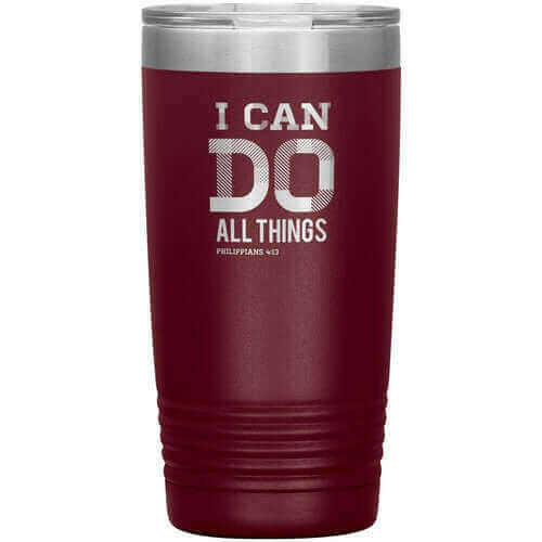 Uniquely You Insulated Tumbler - 20oz - I Can Do All Things
