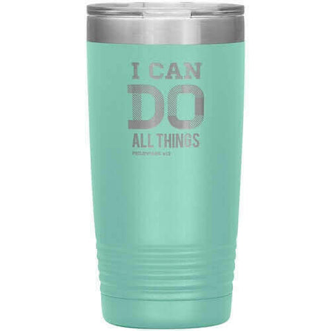 Uniquely You   Insulated Tumbler - 20oz - I Can Do All Things.