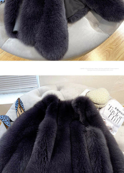 Faux Fur Sleeveless Vest Jacket Autumn Winter Elegant Fashion Vest.