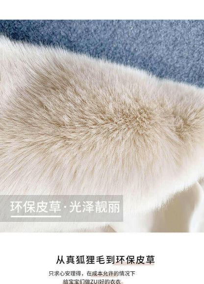 Faux Fur Sleeveless Vest Jacket Autumn Winter Elegant Fashion Vest.