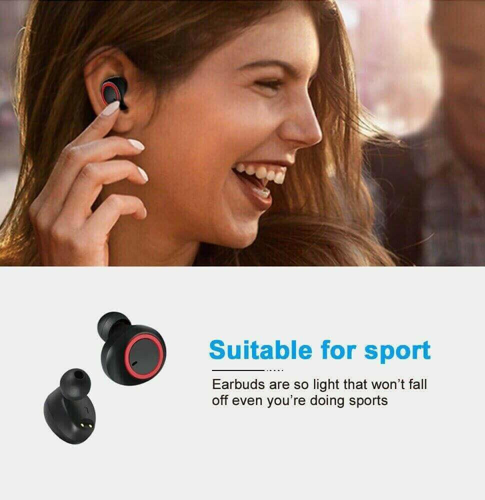 2 PACK Air pod Earphones Magnetic Waterproof Wireless Bluetooth 5.0.