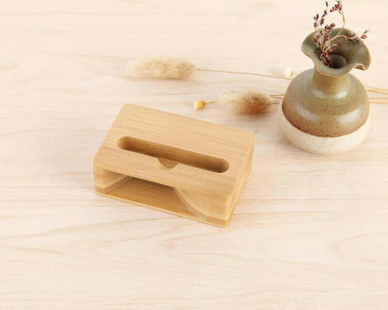 Bamboo iPhone Speaker Dock.