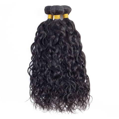 BeuMax 10A Grade 3/4 Water Wave bundles with 13x4 Frontal.