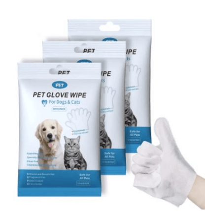 Pet Cleaning Gloves, Wipes &amp; Paw Foam – Assorted Options