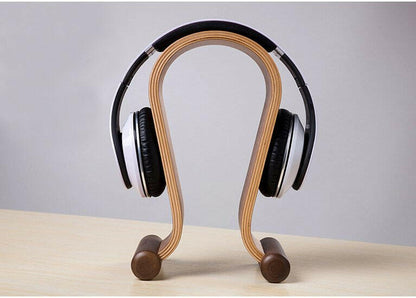 Bent Plywood Headphone Holder.