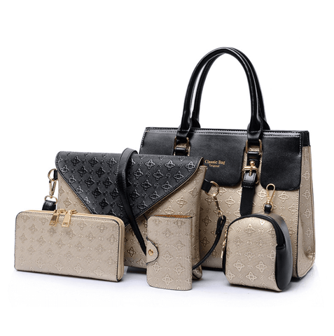 High Quality Luxury Leather Handbags Set For Women.