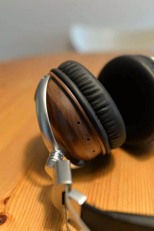 DIY 50mm Wood HIFI Headphones.