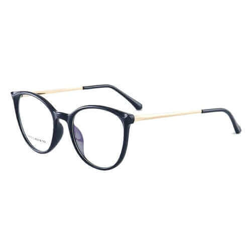 EP Anti-blue glasses European and American flat mirror cat eye glasses