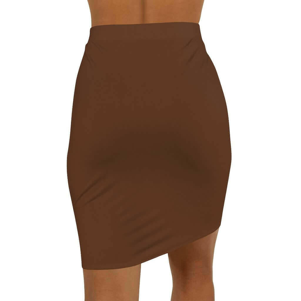 Womens Skirt, Chocolate Brown Pencil Skirt.