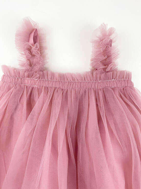 tulle a-line dress || mauve.