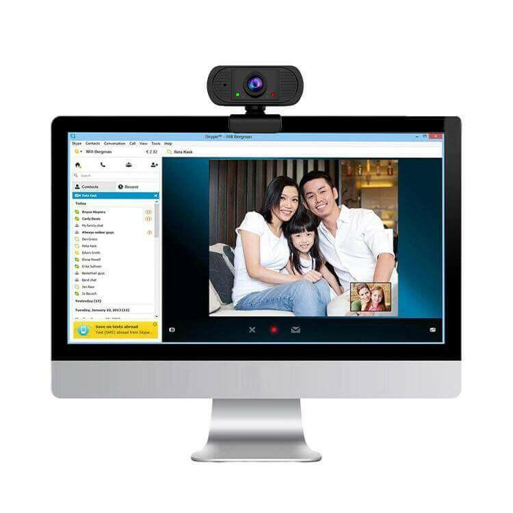 ZOOMEX 1080P HD Portable Camera And Mic For Video Chat.