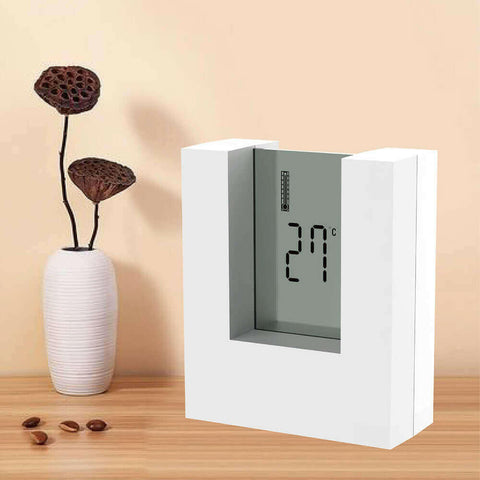 Electronic Square LCD Calendar Alarm Clock Digital.