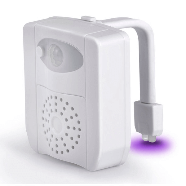 CLEAN BOWL UV Sanitizing Light For Germ Free Toilets With LED Motion.