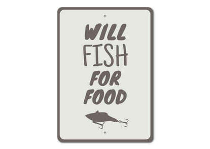 Fishing Lure Sign.