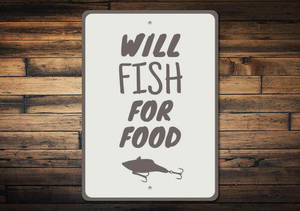 Fishing Lure Sign.