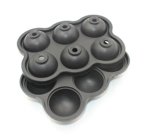 Large Ice Cube Maker Silicone Mold 6 Cell Ice Ball
