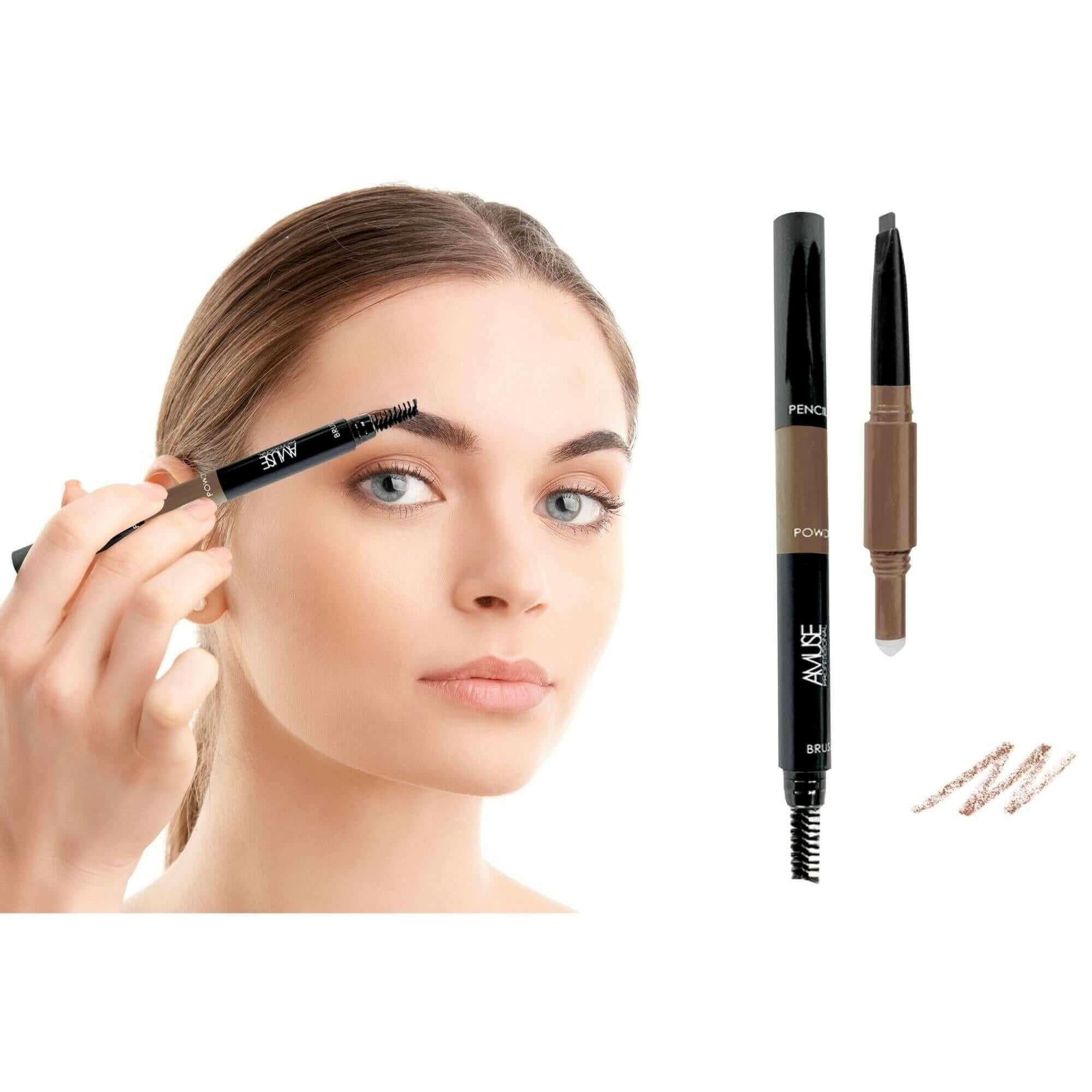 3-in-1 Eyebrow Definer Pencil (2-Pack).