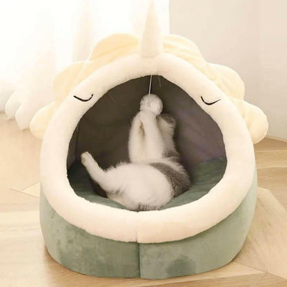 Adorable Dinosaur Pet House with Toy.