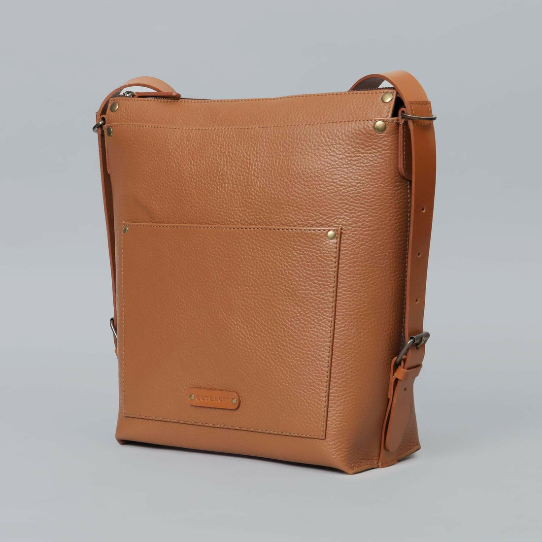 Jersey Leather Crossbody Bag