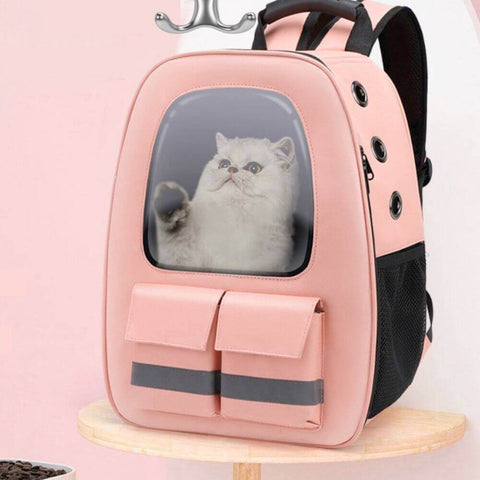 Pet Breathable Traveling Backpack.