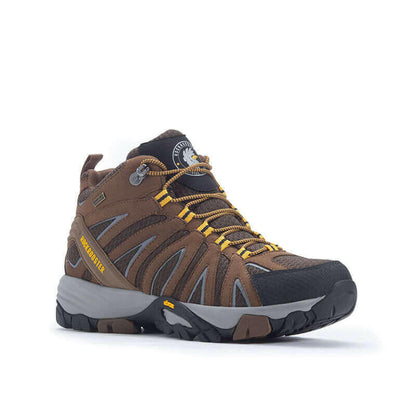 ROCKROOSTER Bedrock Brown 6 Inch Waterproof Hiking Boots with VIBRAM®.