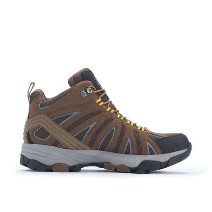 ROCKROOSTER Bedrock Brown 6 Inch Waterproof Hiking Boots with VIBRAM®.