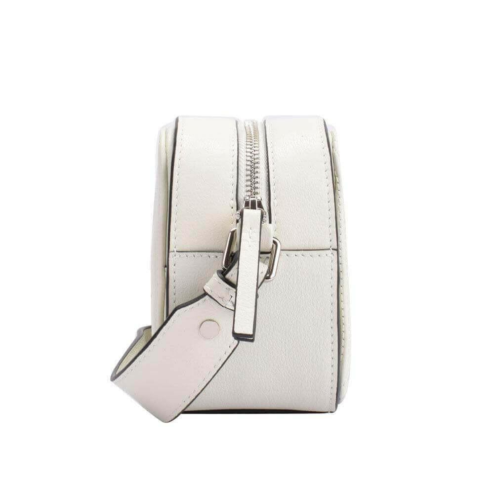 Maria Carla Woman's Fashion Luxury Leather Handbag-Small Purse, Smooth.