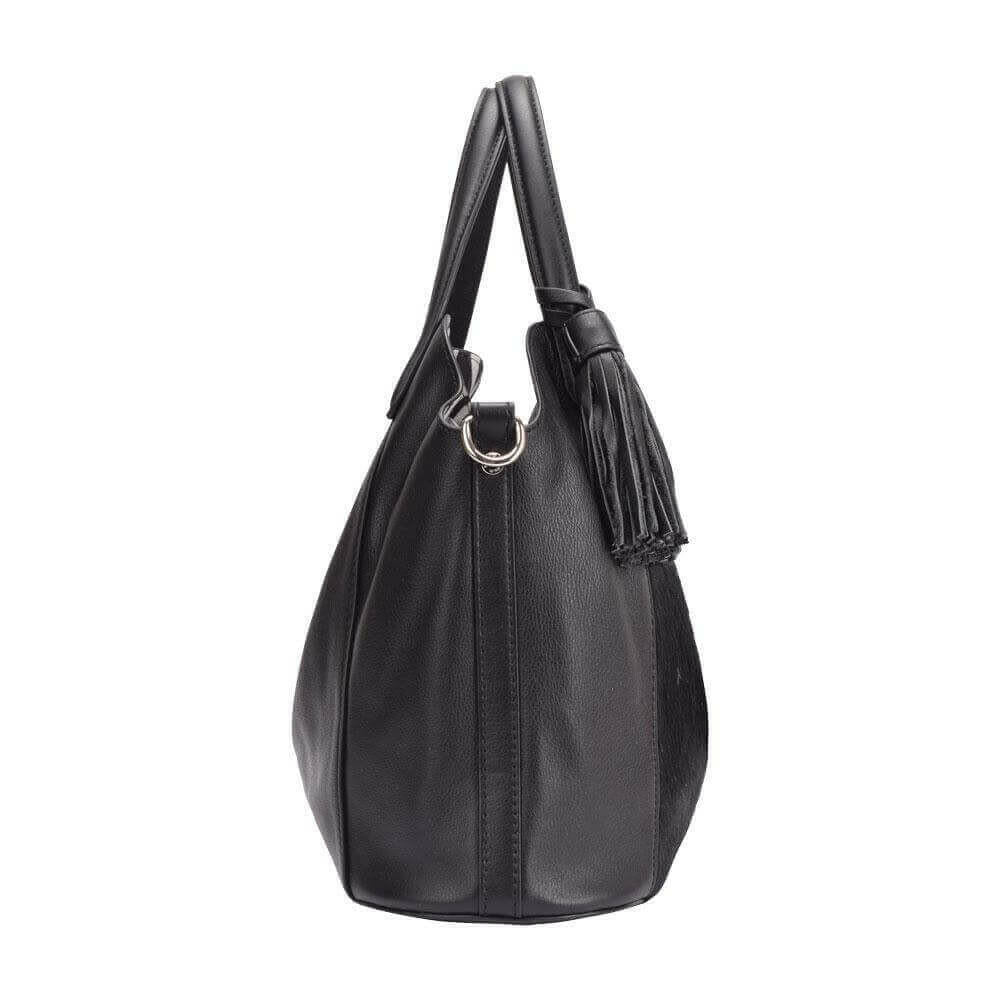 Maria Carla Woman's Fashion Luxury Leather Handbag, Smooth Leather.