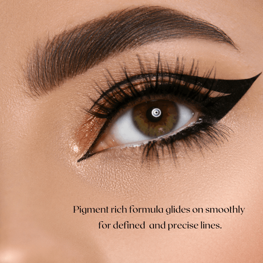 Double Ended Liquid Eyeliner for Winged Look.